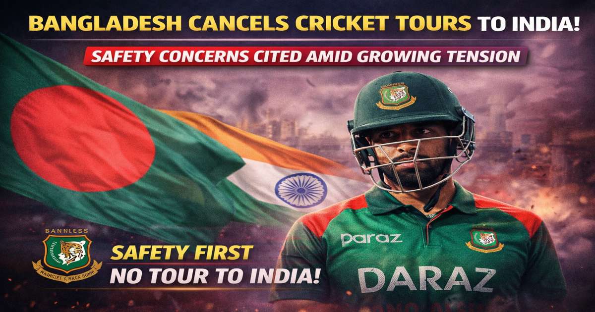 Bangladesh Cricket Board raises safety concerns over India tour